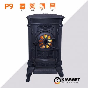 Чавунна піч KAWMET P9 (8 kW)
